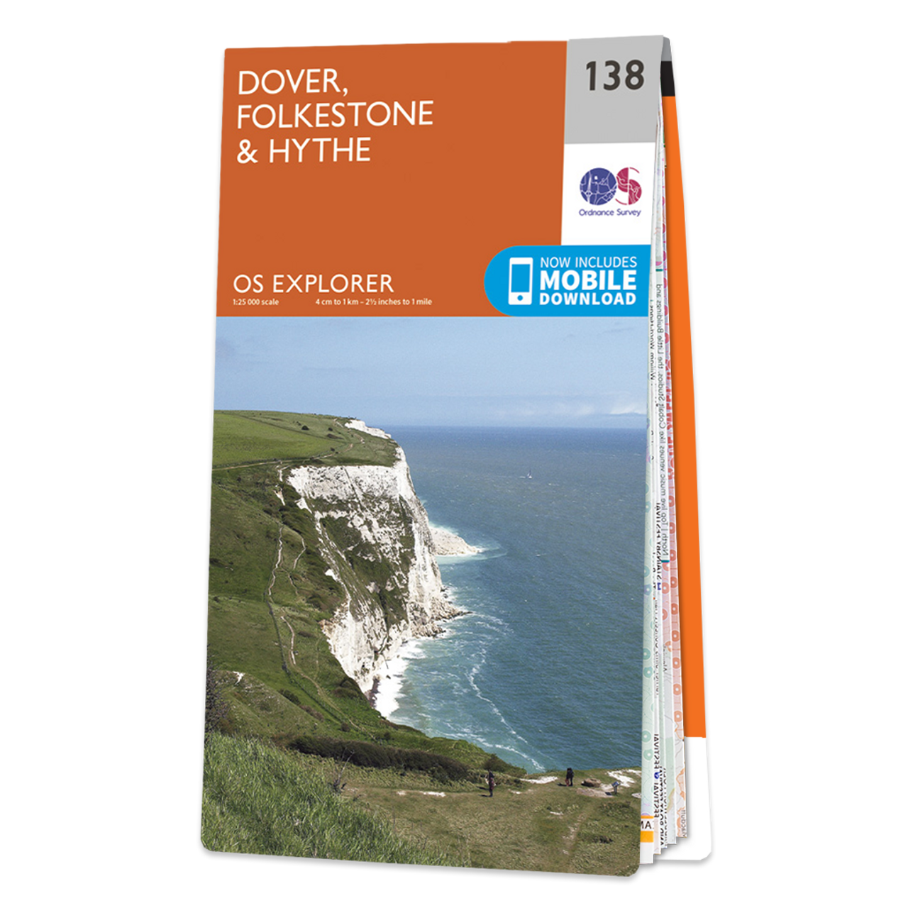 Map Of Dover  FolkestoneandHythe