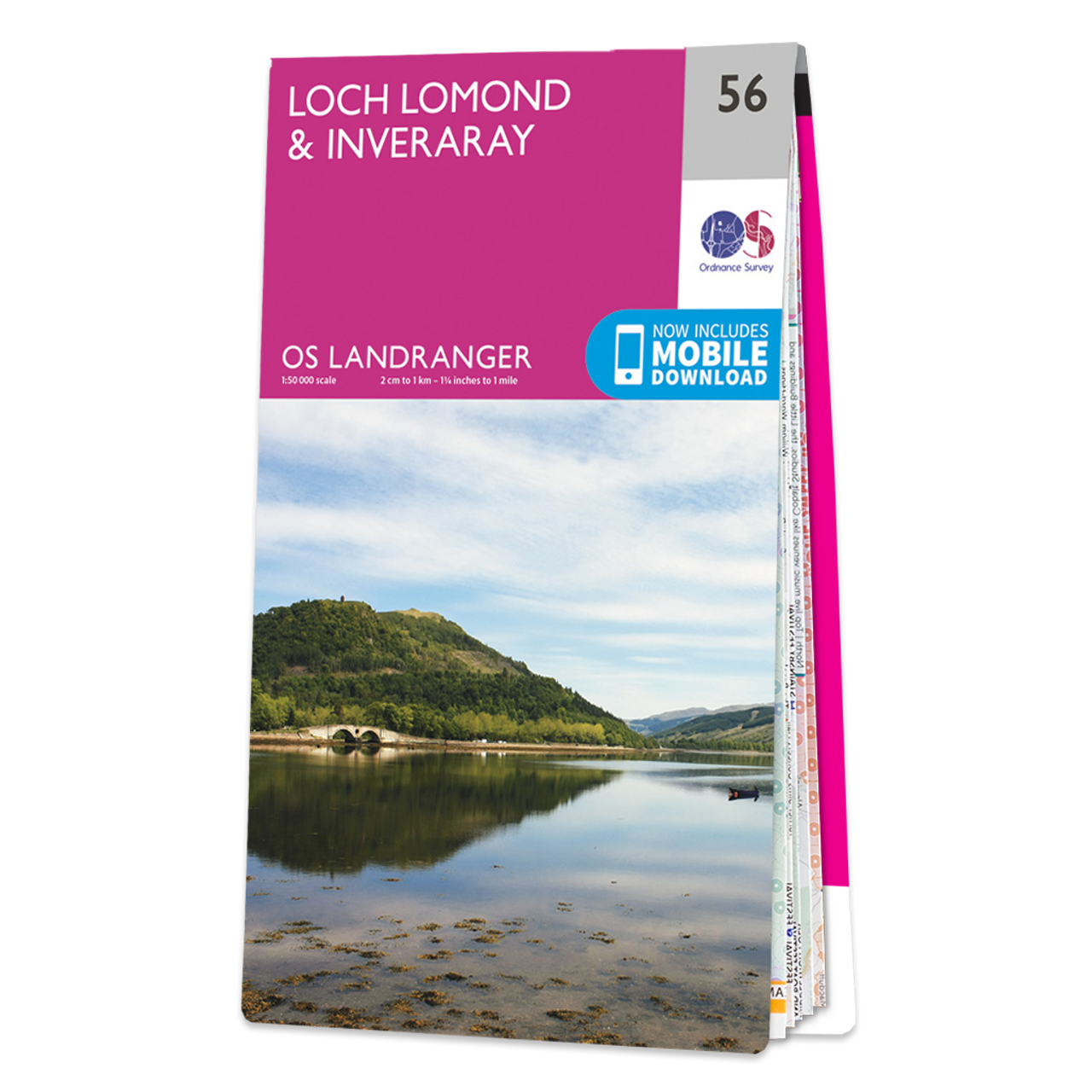 Map Of Loch LomondandInveraray