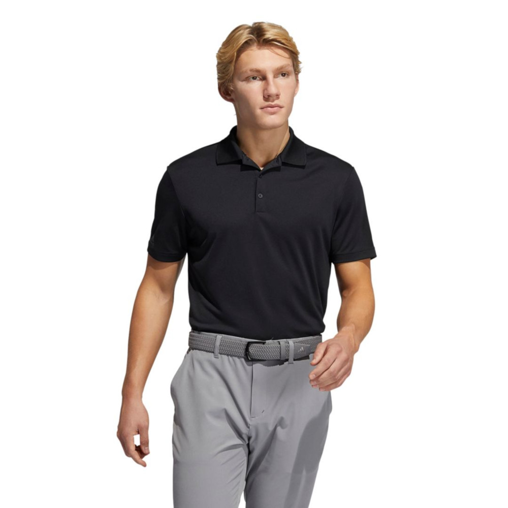 Adidas Mens Performance Lightweight Pique Golf Polo Shirt Medium - Chest 37-40