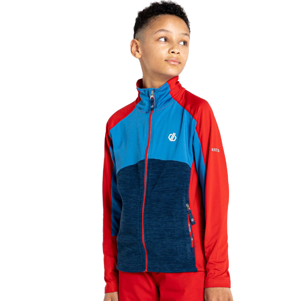 Dare 2b Girls Exception Core Stretch Full Zip Hoodie 11-12 Years - Chest 75-79cm (height 146-152cm)