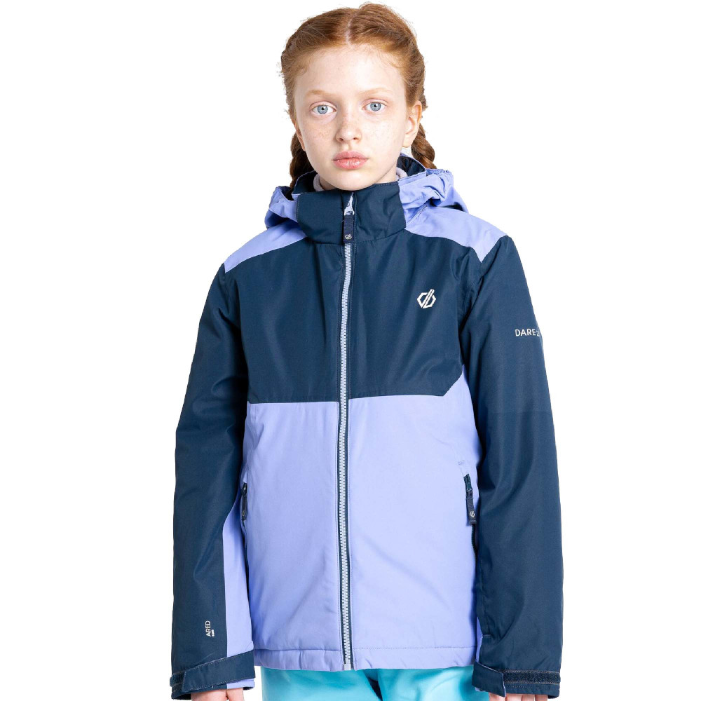 Dare 2b Girls Impose Iii Waterproof Breathable Ski Jacket 11-12 Years- Chest 28 (71cm)