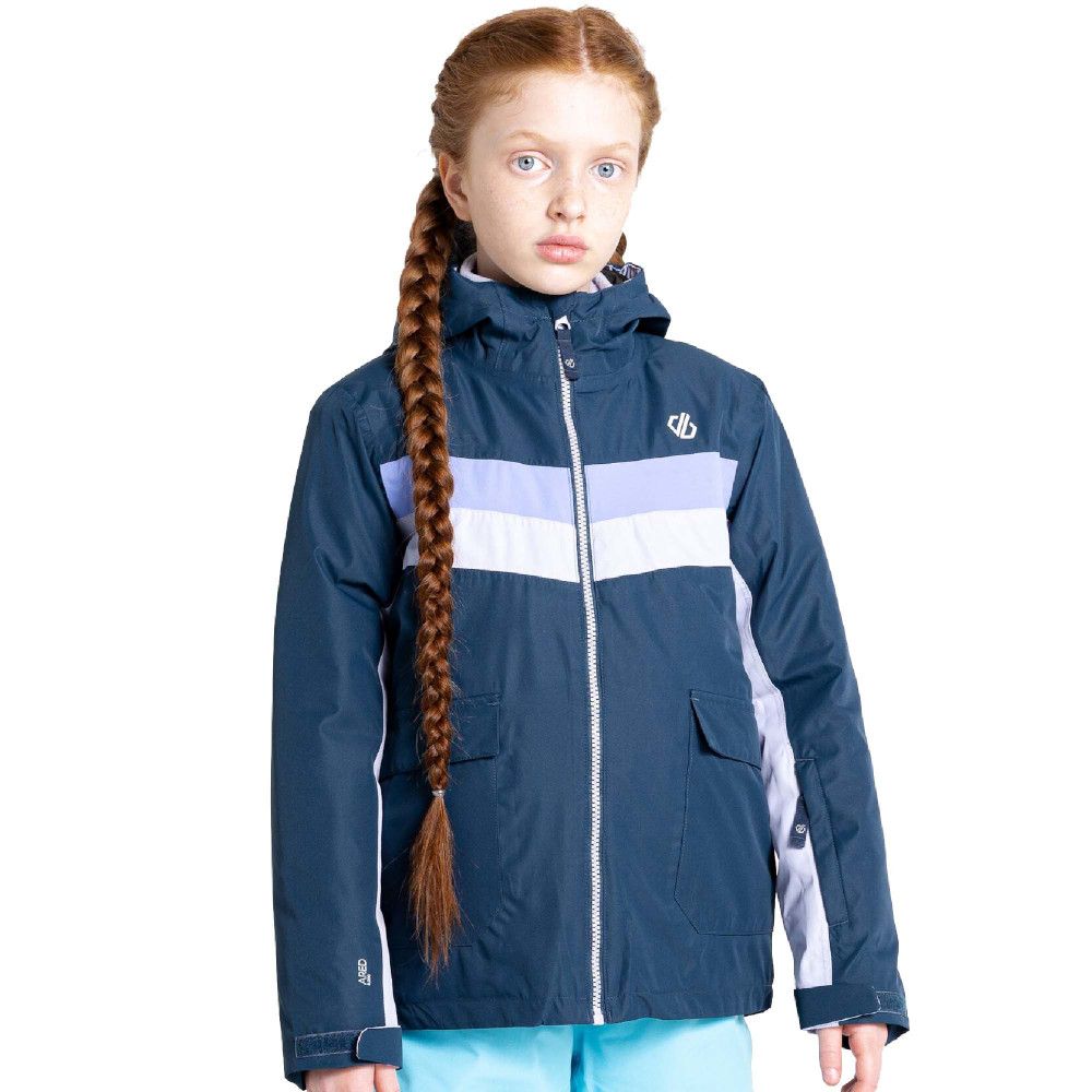 Dare 2b Girls Remarkable Ii Waterproof Breathable Ski Jacket 11-12 Years- Chest 28 (71cm)