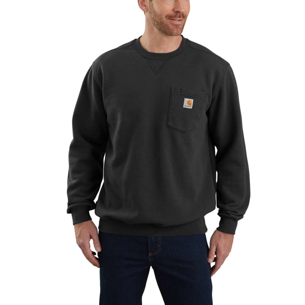 Carhartt Mens Crewneck Pocket Stretch Work Sweatshirt S - Chest 35-37 (89-94cm)