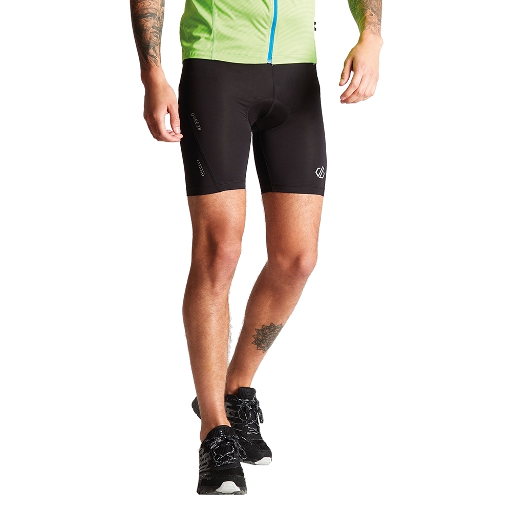Dare 2b Mens Bold Quick Drying Light Coolmax Cycling Shorts Xs - Waist 30 (76cm)