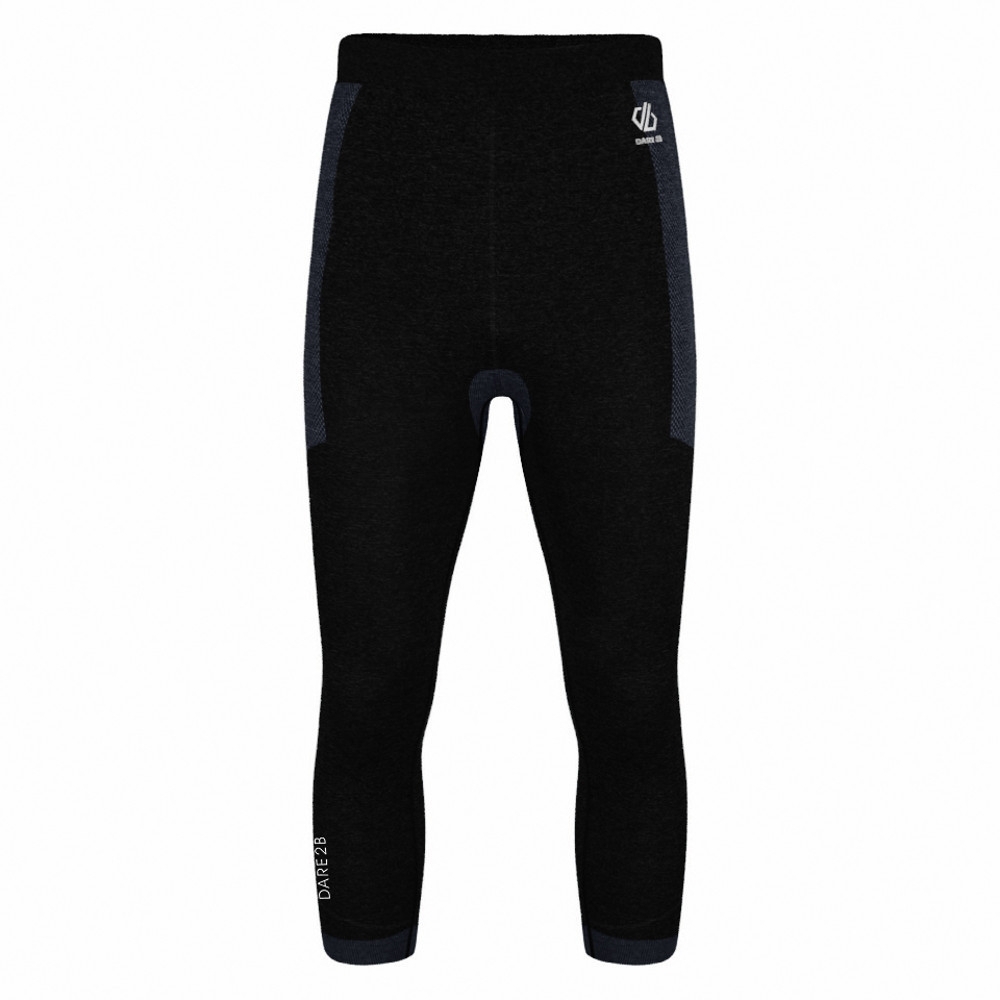 Dare 2b Mens In The Zone 3/4 Quick Drying Baselayer Leggings L - Waist 36 (92cm)