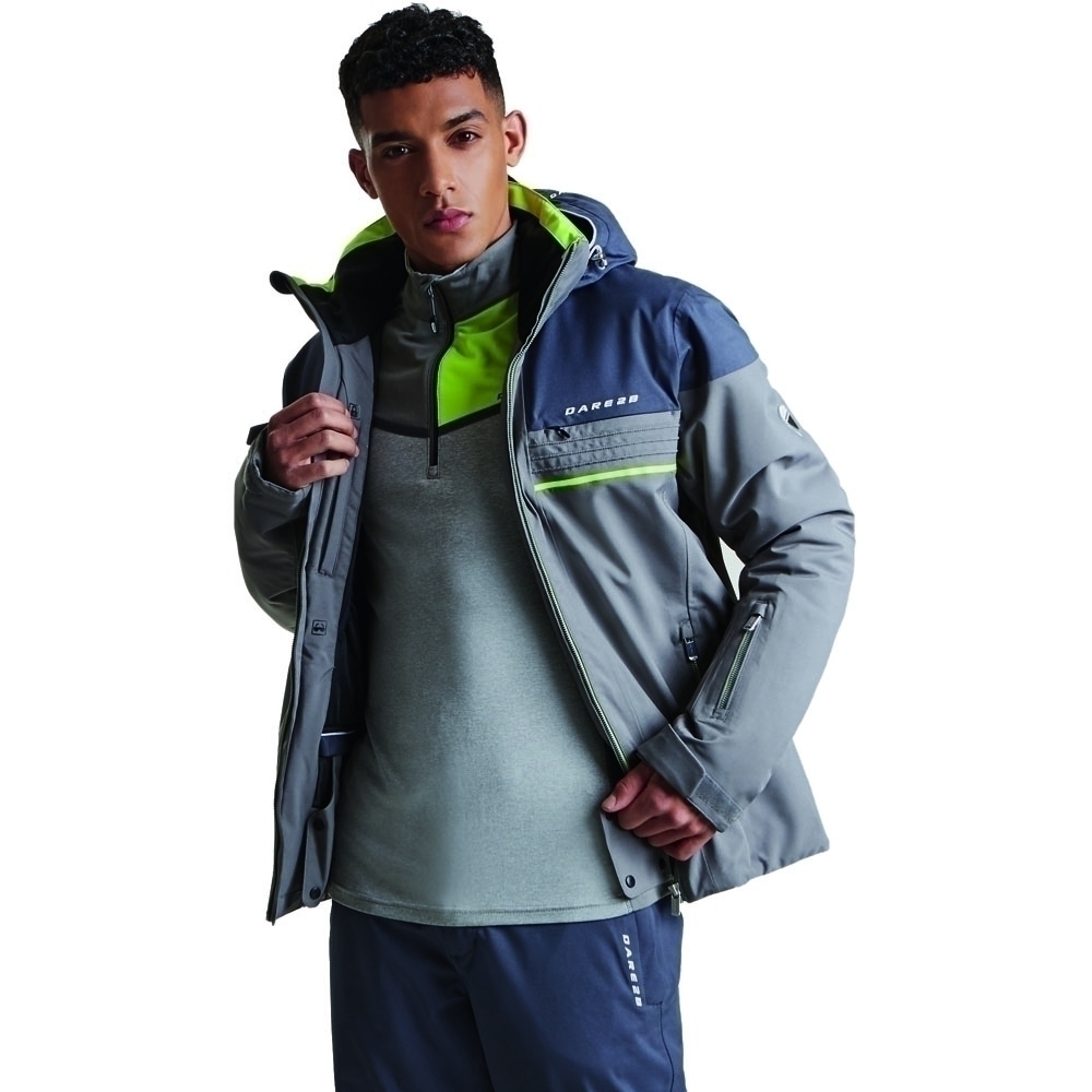 Dare 2b Mens Rendor Waterproof Breathable Warm Ski Jacket L - Chest 42 (107cm)