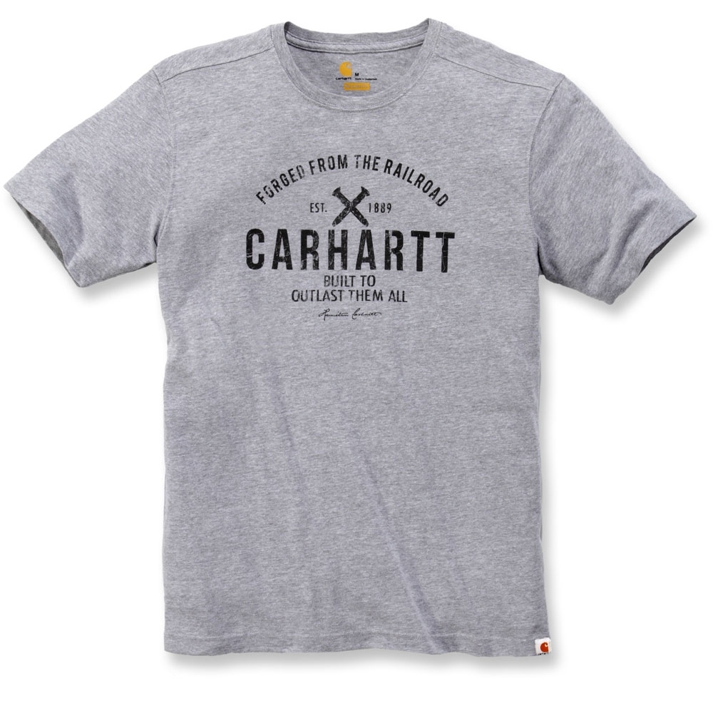 Carhartt Mens Emea Outlast Graphic Short Sleeve T Shirt Xs - Chest 30-32 (76-81cm)