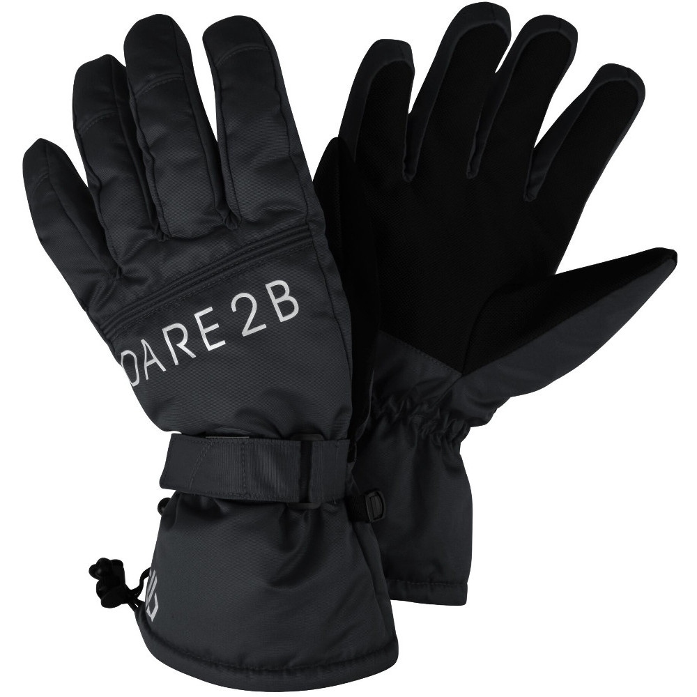 Dare 2b Mens Worthy Water Repellent Warm Winter Ski Gloves S-palm 6.5-7.5 (16.5-19cm)