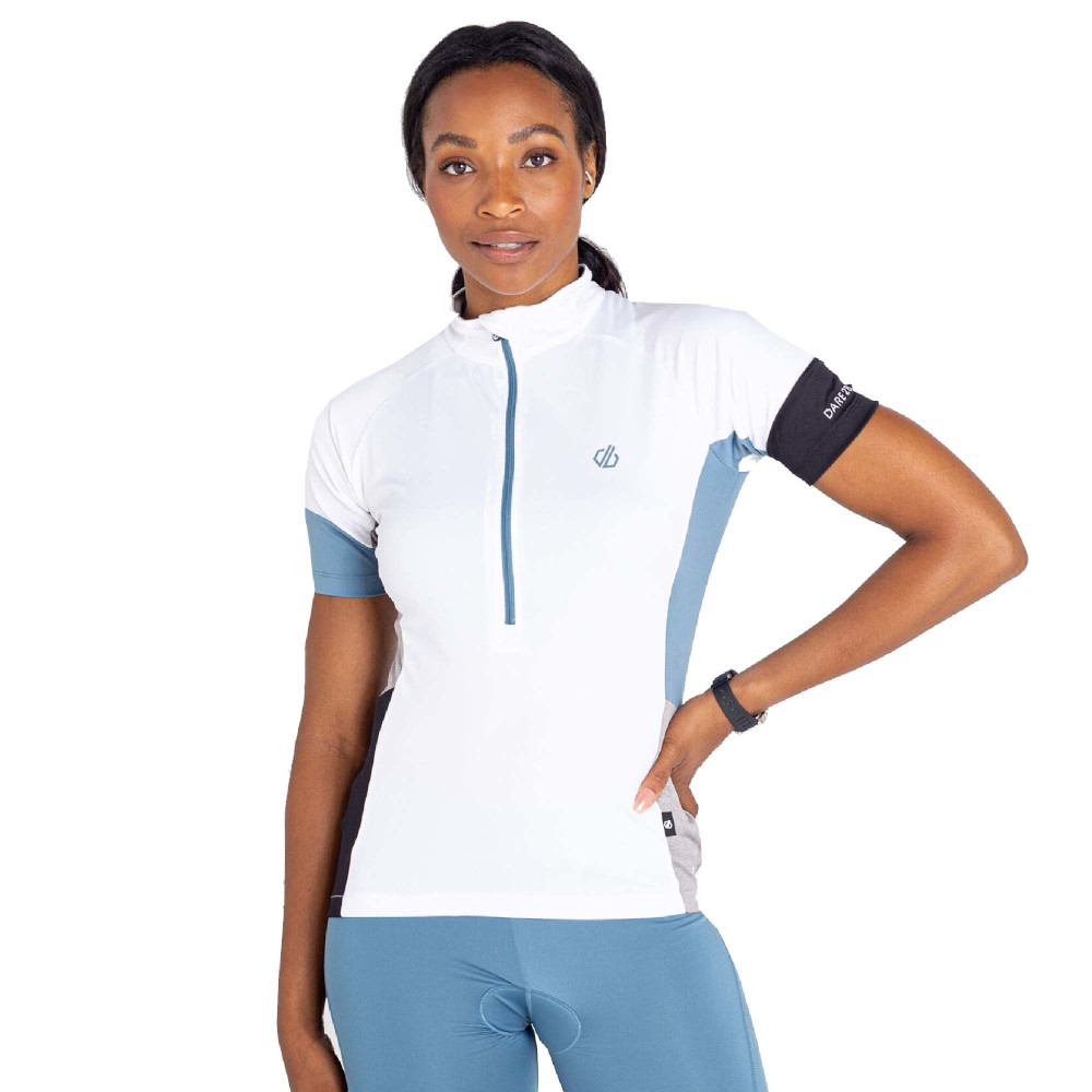 Dare 2b Womens Compassion Ii Reflective Cycling Jersey Top Uk 20- Bust 44  (112cm)