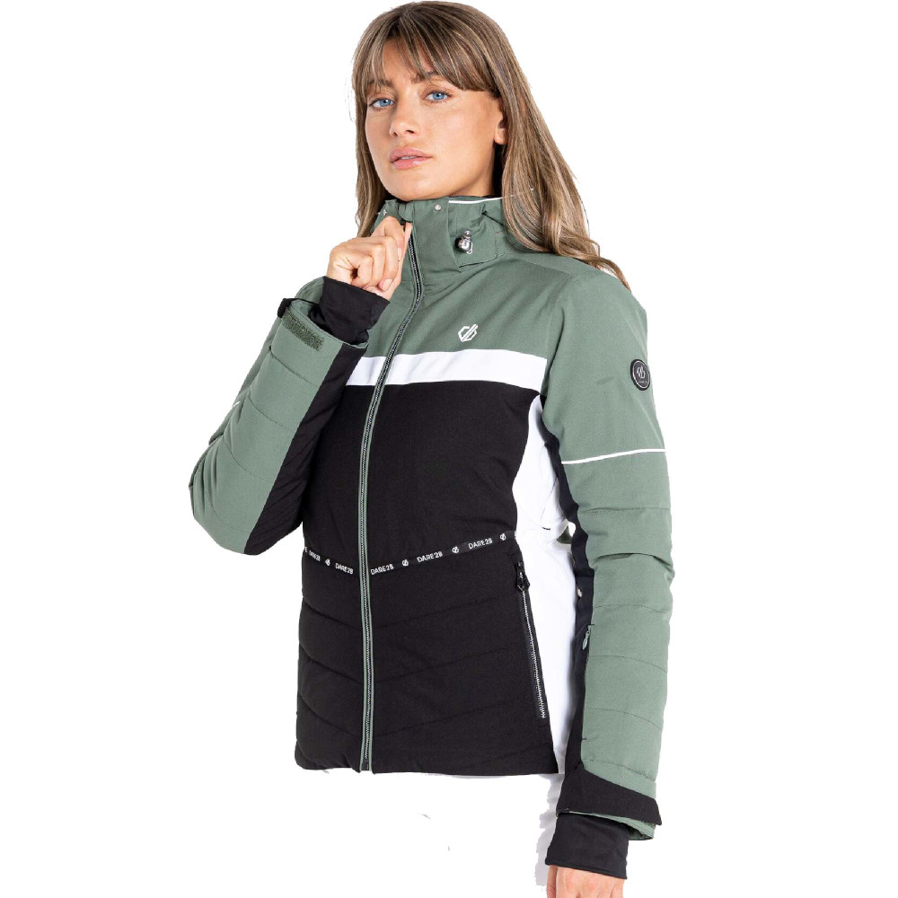 Dare 2b Womens Conveyed Waterproof Breathable Ski Jacket Uk 14- Bust 40  (102cm)