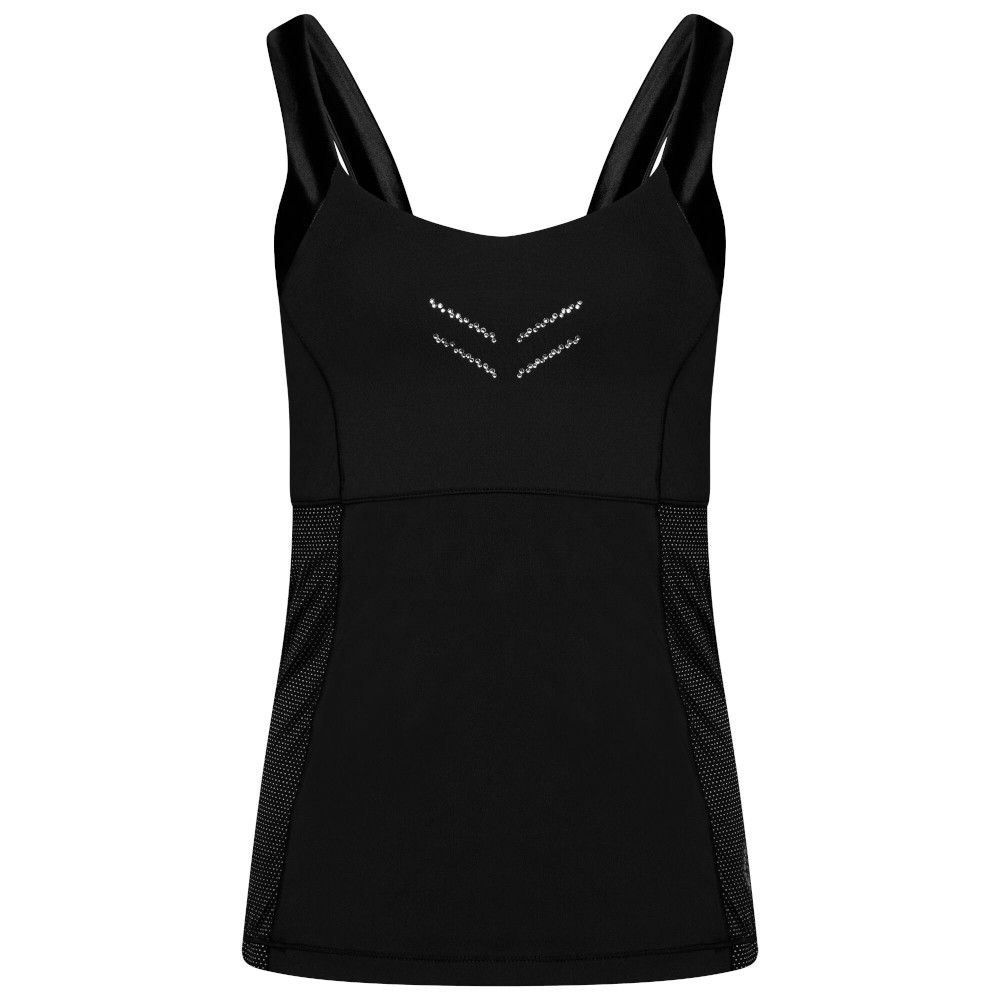 Dare 2b Womens Crystallize Fitted Wicking Active Vest Top Uk 12- Bust 36  (92cm)