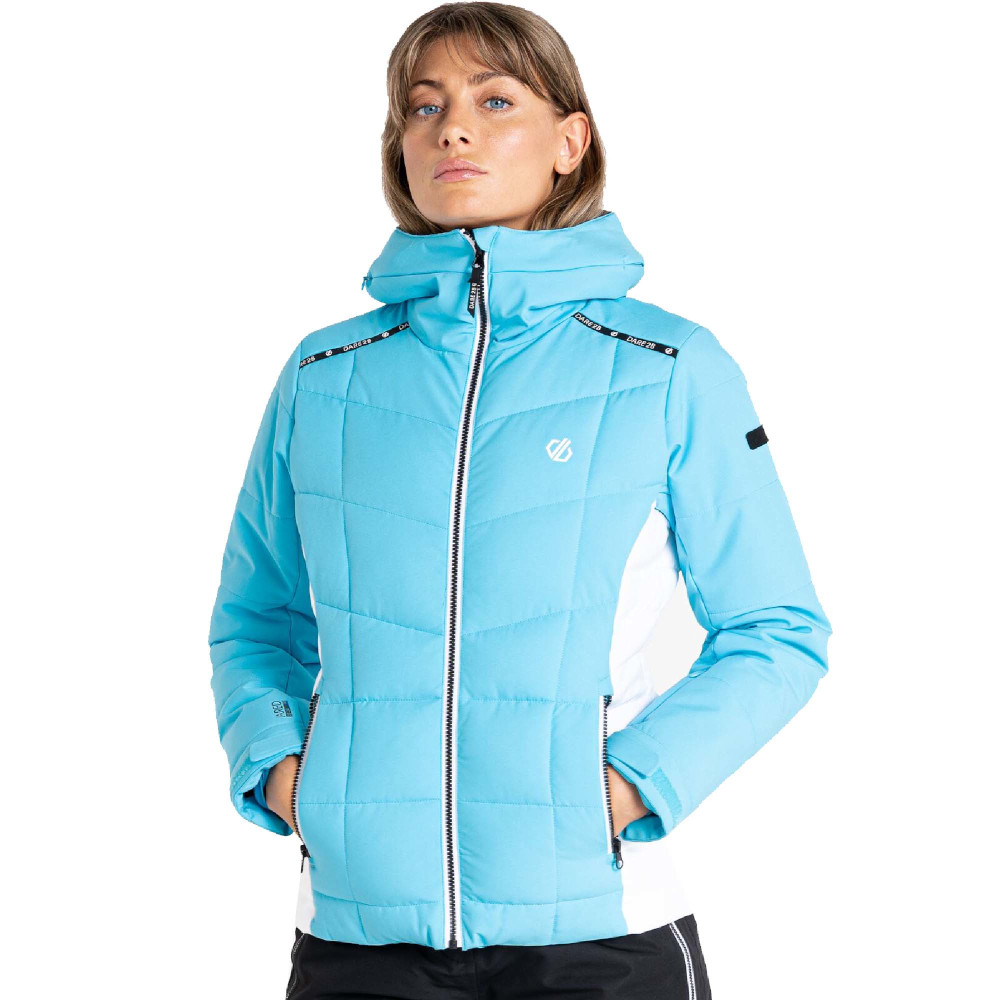 Dare 2b Womens Expertise Waterproof Breathable Ski Jacket Uk 10- Bust 36  (92cm)