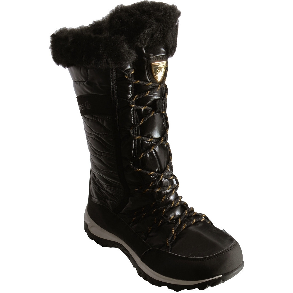Dare 2b Womens Kardrona Ii Faux Fur Trim Winter Snow Boots Uk Size 3 (eu 36  Us 5)
