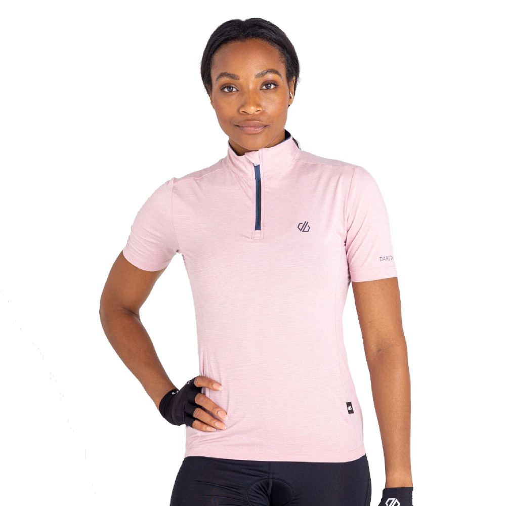 Dare 2b Womens Pedal Through It Reflective Cycling Jersey Uk 20- Bust 44  (112cm)