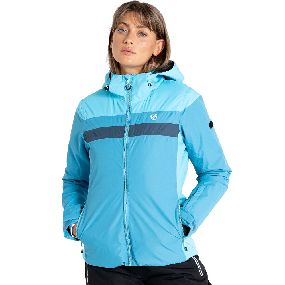 Dare 2b Womens Rapport Waterproof Breathable Ski Jacket Uk 16- Bust 42  (107cm)