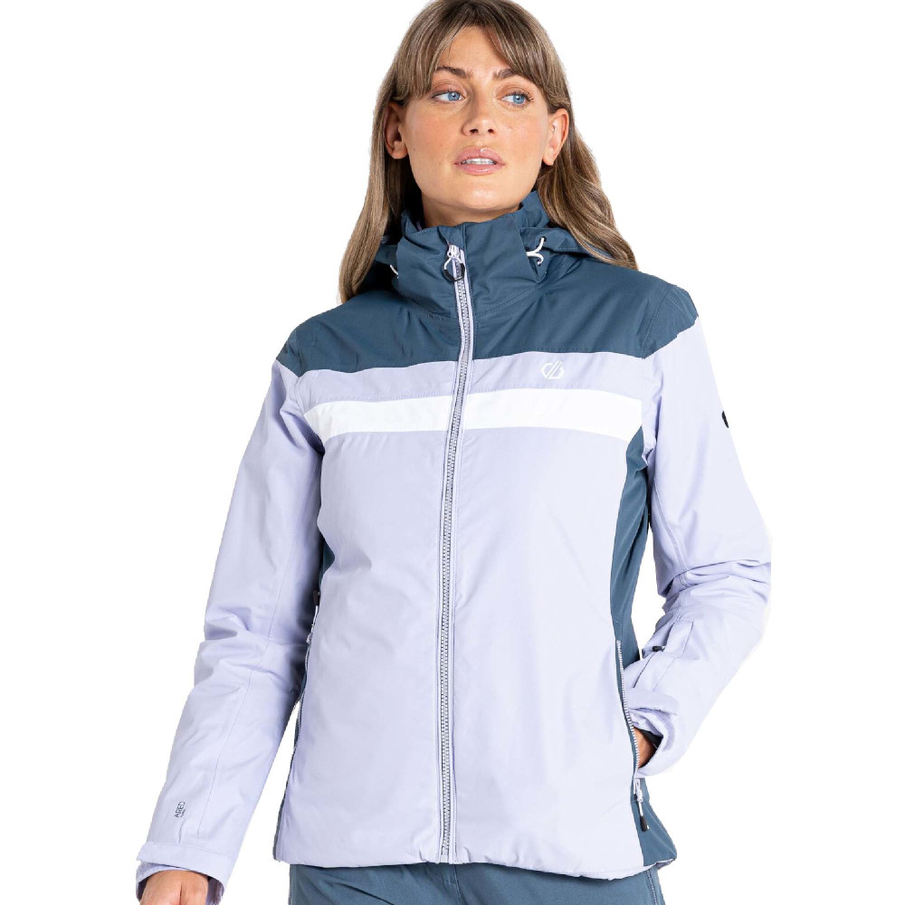 Dare 2b Womens Rapport Waterproof Breathable Ski Jacket Uk 6- Bust 32  (81cm)