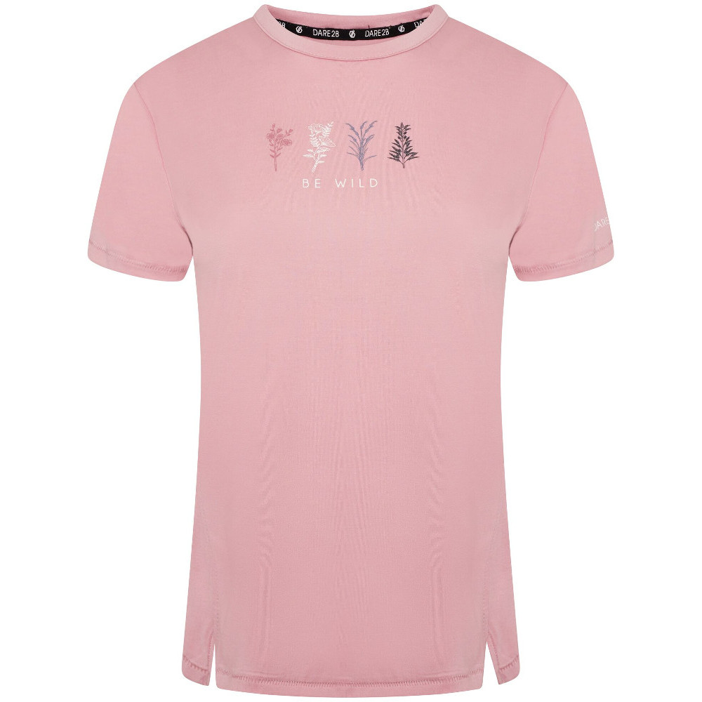 Dare 2b Womens Unwind Soft Touch Graphic T Shirt Uk 12- Bust 36  (92cm)