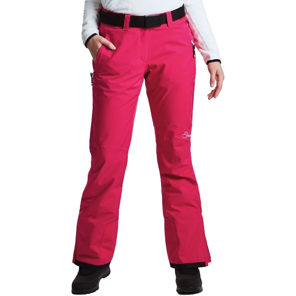 Dare 2b Womens/ladies Free Scope Ski Trousers Salopette Pants 10 - Waist 26 (66cm)  Inside Leg 30.5