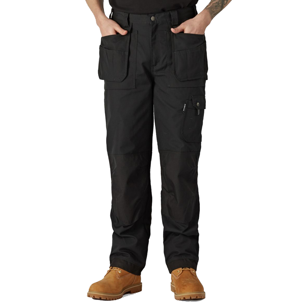 Dickies Mens Eisenhower Polycotton Multipocket Workwear Cargo Trousers
