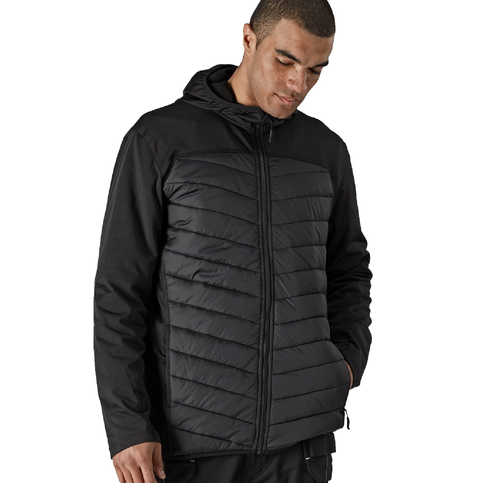 Dickies Mens Generation Hybrid Padded Winter Jacket Coat M