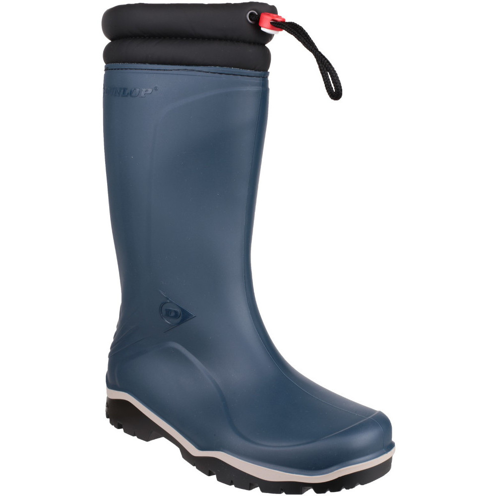 Dunlop Mens Blizard Fur Lined Insulated Welly Wellington Boots Uk Size 11 (eu 45)