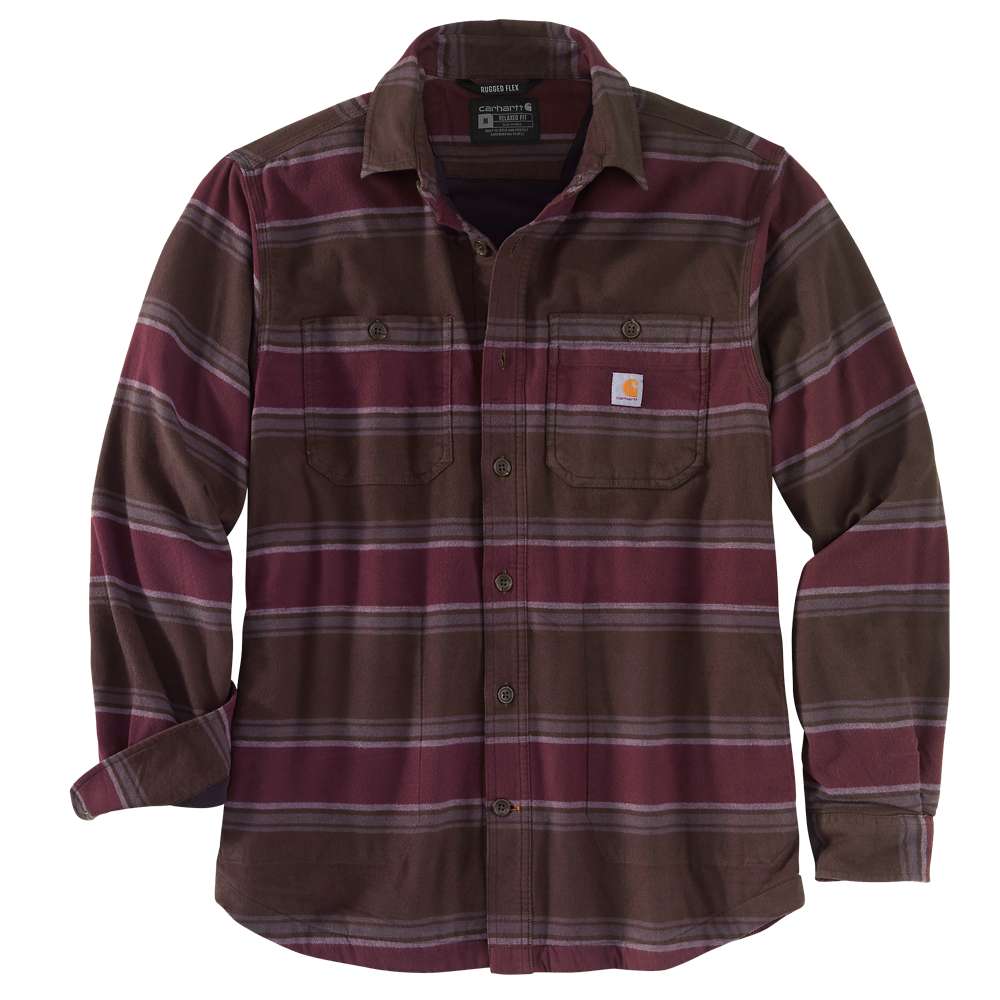 Carhartt Mens Hamilton Relaxed Fit Fleece Lined Shirt M - Chest 38-40 (97-102cm)