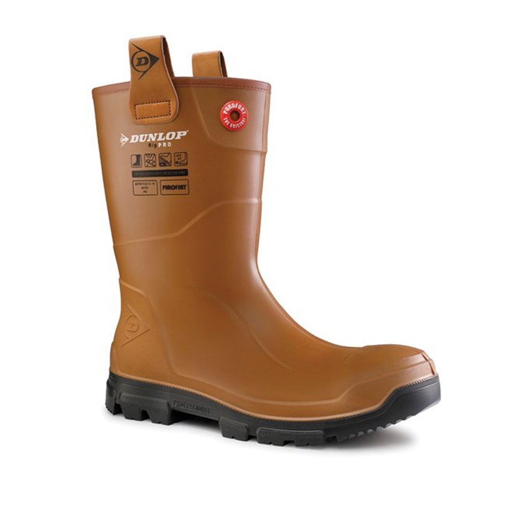 Dunlop Mens Purofort Rig Pro Safety Wellington Boots Uk Size 11 (eu 46)