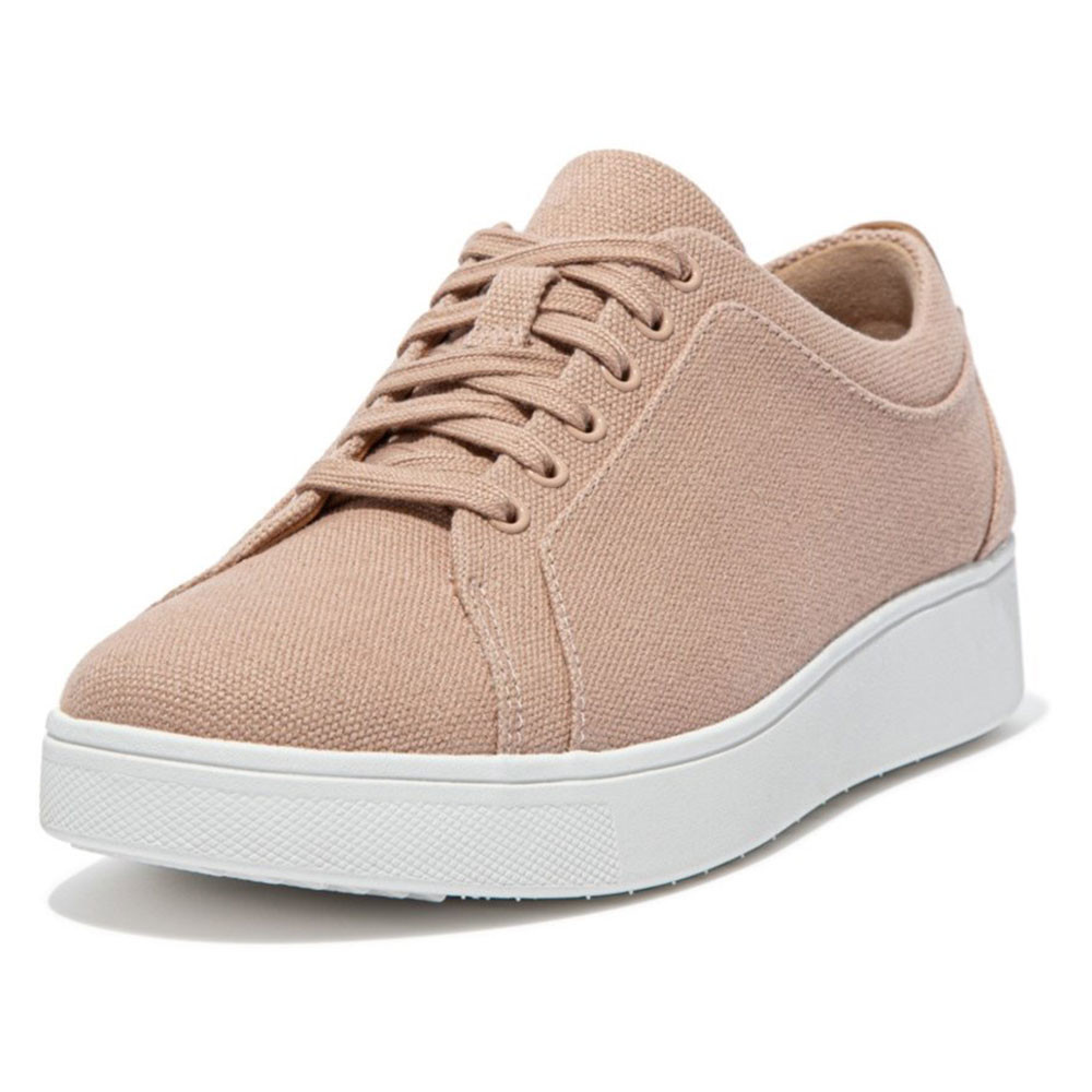 Fit Flop Womens Rally Canvas Trainers Uk Size 4 (eu 37)