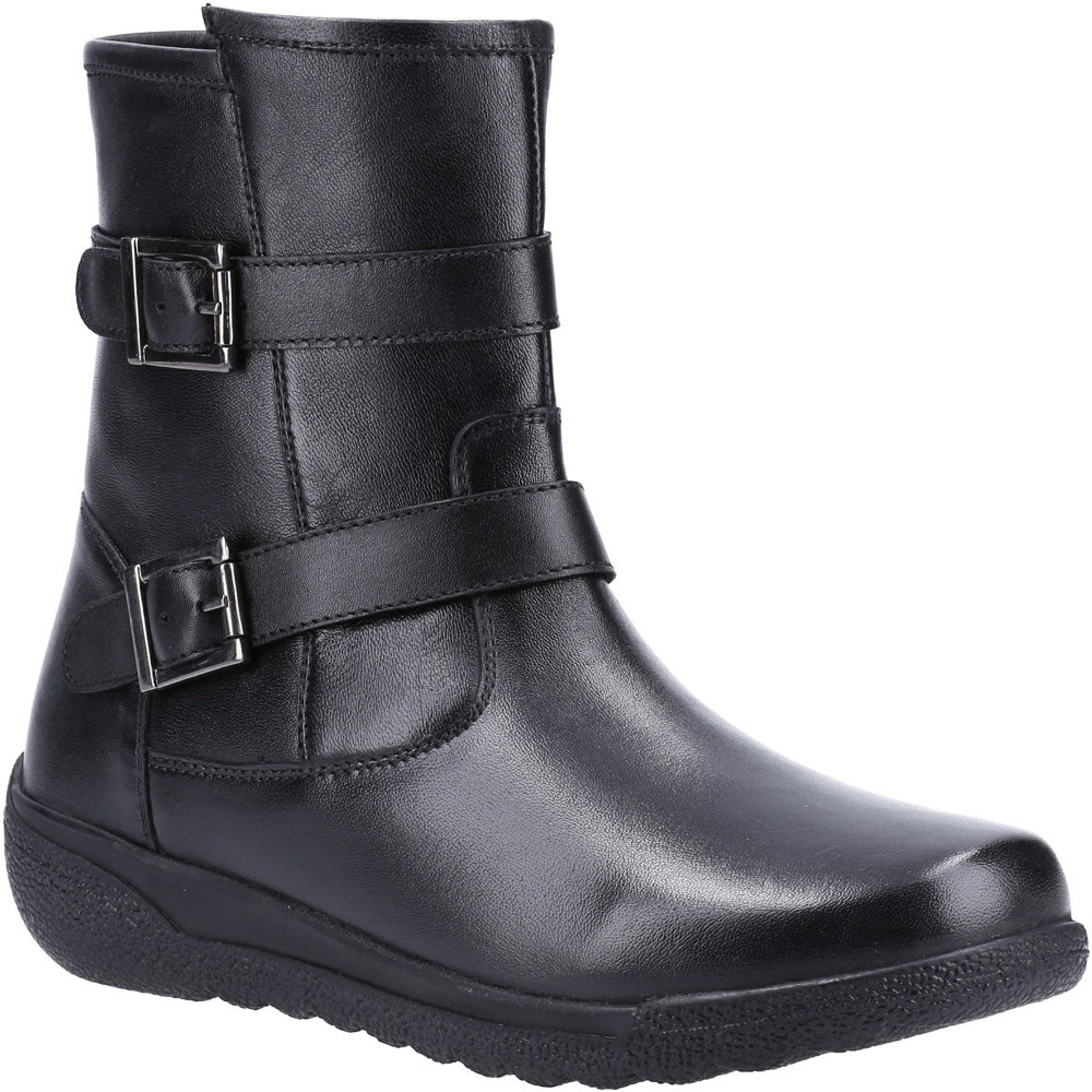 FleetandFoster Womens Zambia Zip Up Leather Mid Boots Uk Size 4 (eu 37)