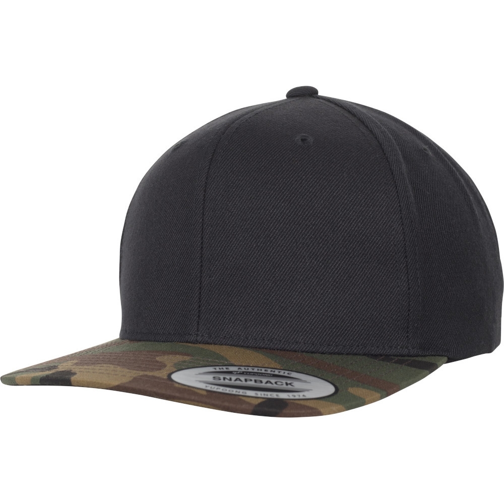 Flexfit By Yupoong Mens Classic Snapback Camo Baseball Cap One Size
