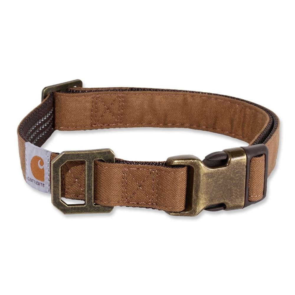 Carhartt Mens Journeyman Nylon Webbing Cordura Dog Collar Medium - 1.9cm Wide  Adjustable Length 30.5-45.7cm