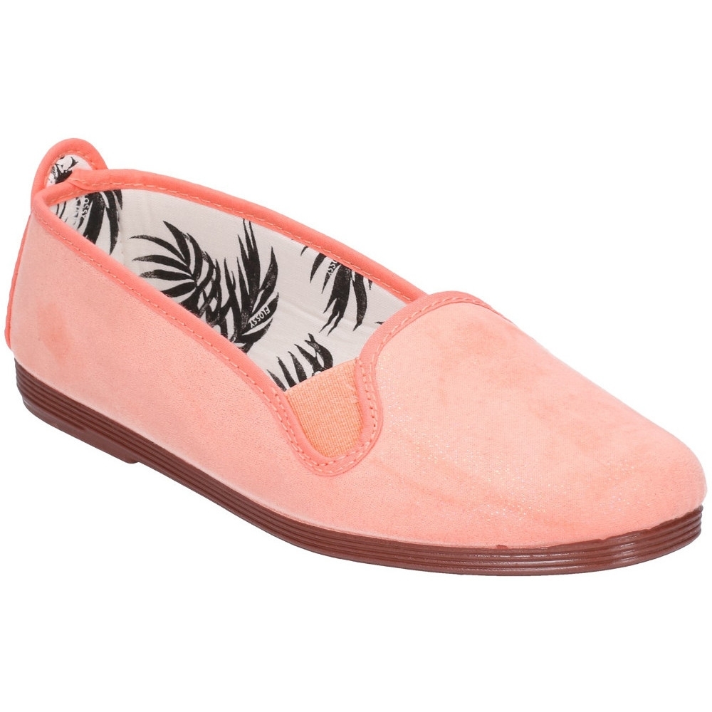 Flossy Womens Dosier Slip On Ballerina Sparkle Pump Shoes Uk Size 5