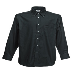 Fruit Of The Loom Mens Long Sleeve Oxford Shirt
