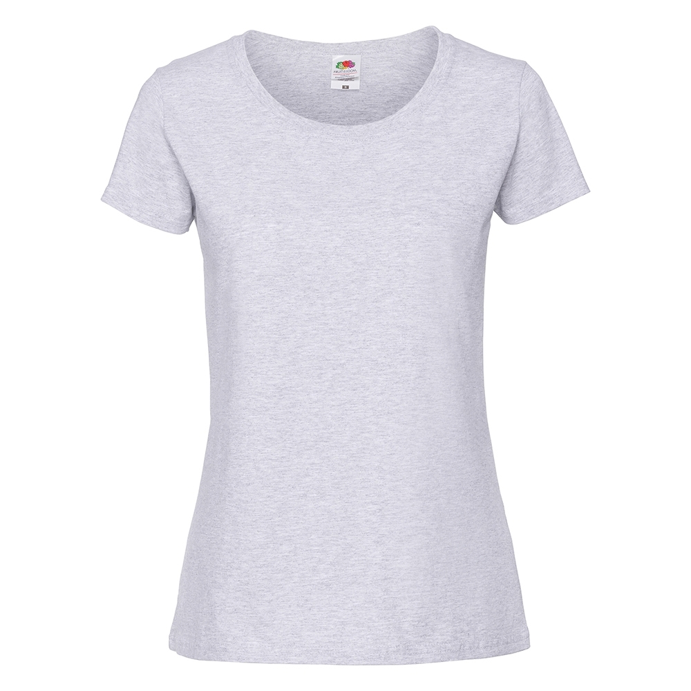 Fruit Of The Loom Womens Lady Fit 100% Cotton T Shirt 2xl - Uk Size 18
