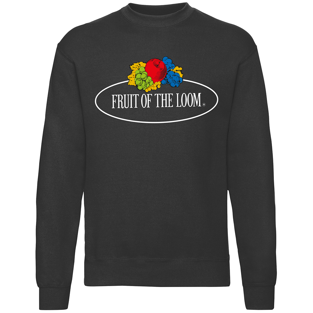 Fruit Of The Loom Womens Vintage Set-in Graphic Sweatshirt L- Bust 41-43