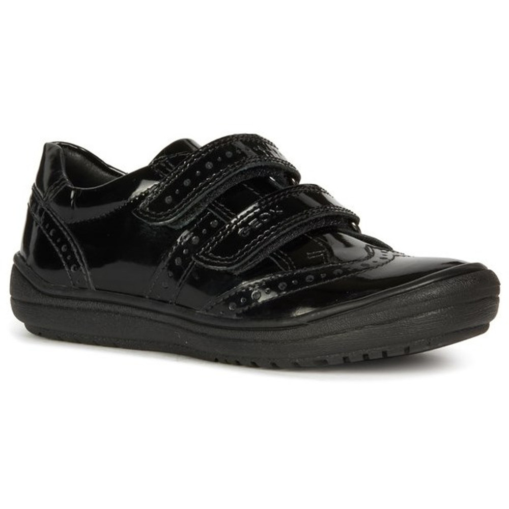 Geox Girls Hadriel Breathable Leather School Shoes Uk Size 1 (eu 33)