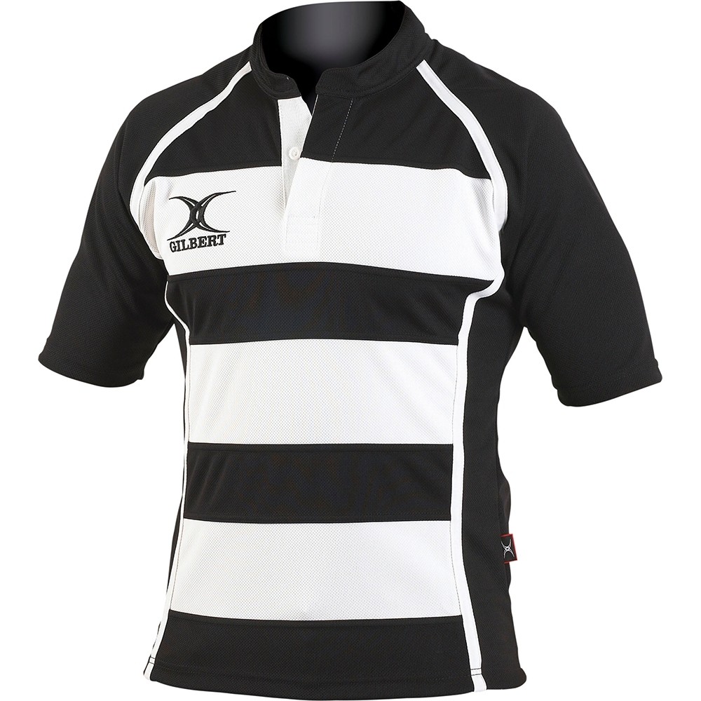 Gilbert Rugby Mens Adult Xact Match Polyester Rugby Shirt S - 36.5/38 Chest