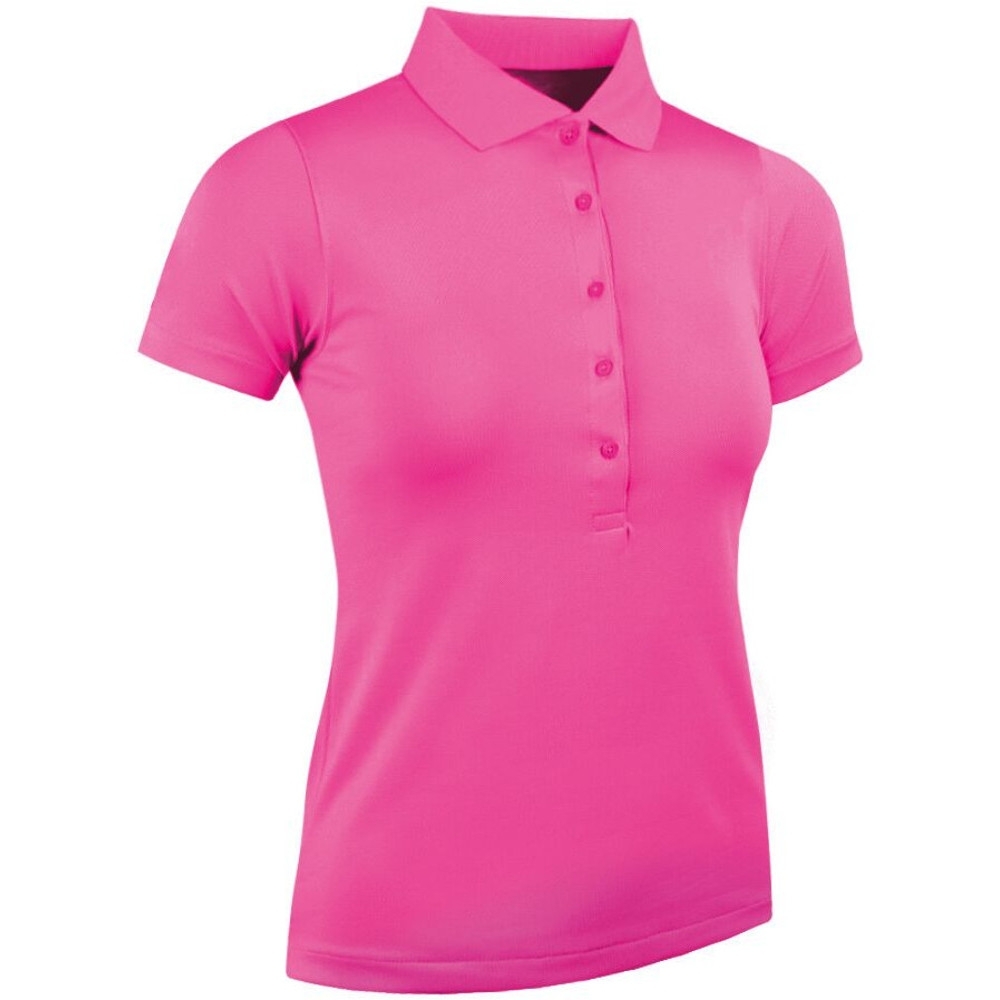 Glenmuir Ladies Performance Pique Wicking Polo Shirt L- Chest Size 46-48