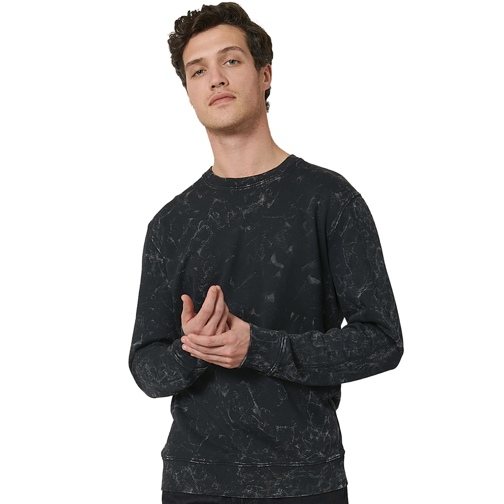 Greent Mens Organic Cotton Changer Splatter Sweatshirt Xs- Chest 34-36