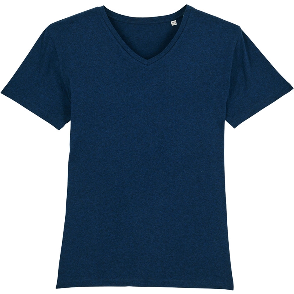 Greent Mens Organic Cotton Presenter Casual V Neck T Shirt M- Chest 38-40 (97-102cm)