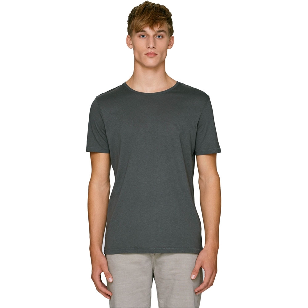 Greent Mens Organic Skates Long Length Casual Jersey T Shirt 2xl- Chest 46-47 (117-120cm)
