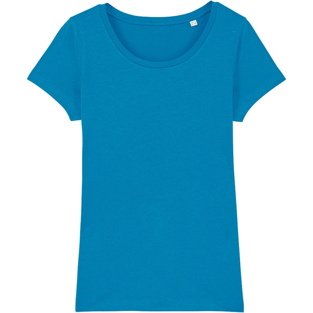 Greent Womens Organic Cotton Lover Iconic Jersey Fit T Shirt M- Uk Size 12