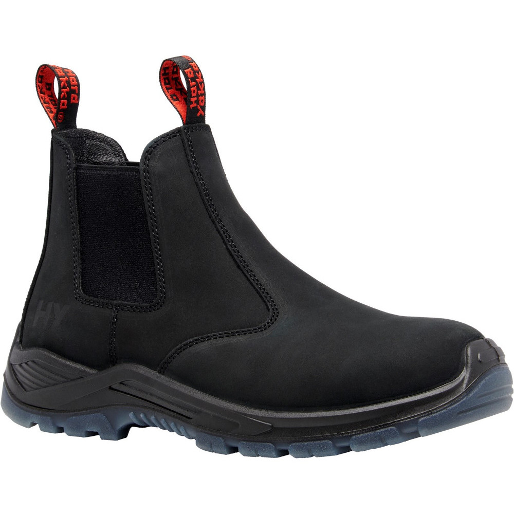Hard Yakka Mens Banjo Safety Leather Slip On Dealer Boots Uk Size 10 (eu 44)