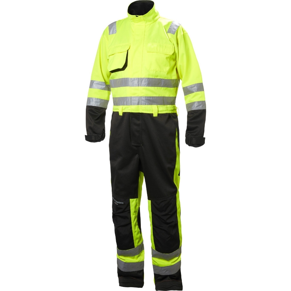 Helly Hansen Mens Alna Durable High-vis Construction Workwear Suit C46 - Waist 32  Inside Leg 32