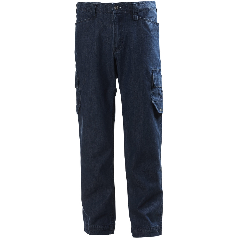 Helly Hansen Mens Durham Service Workwear Comfortable Jeans Trousers C58 - Waist 41  Inside Leg 34