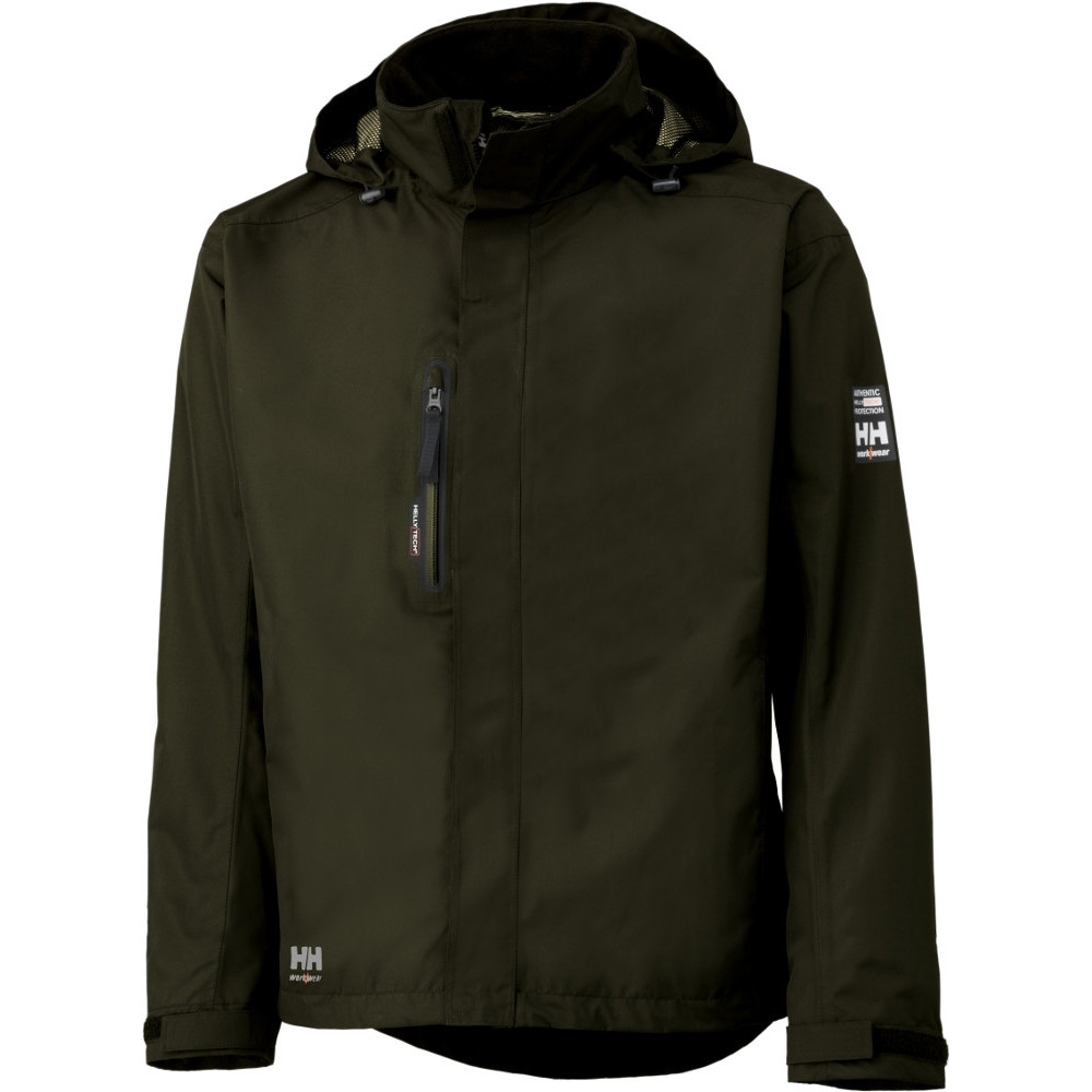 Helly Hansen Mens Haag Waterproof Windproof Workwear Zip Up Jacket Xs - Chest 34.5 (88cm)