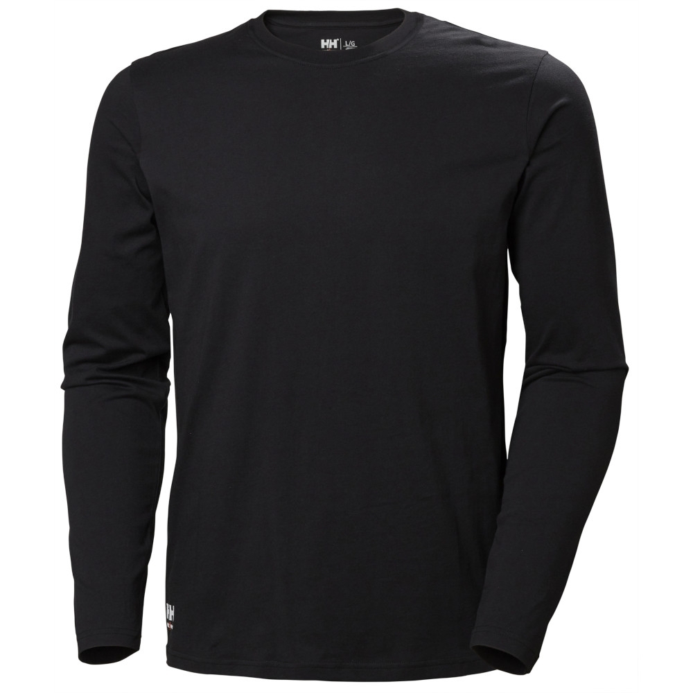 Helly Hansen Mens Manchester Cotton Long Sleeve Polo Shirt Xs - Chest 34.5 (88cm)