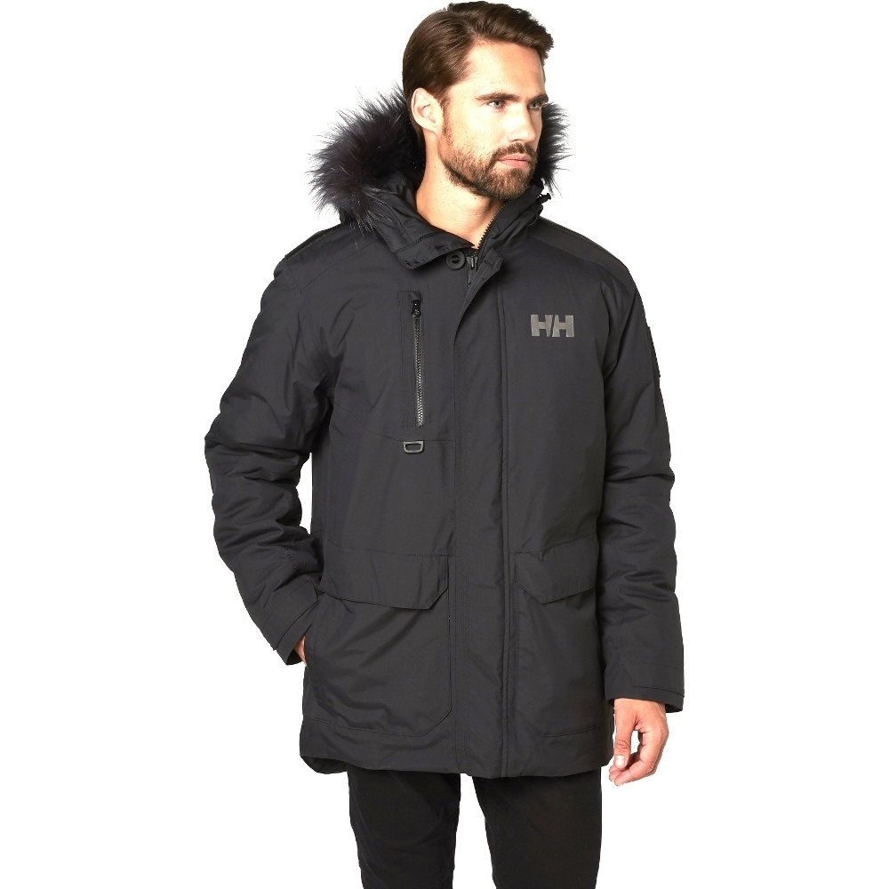 Helly Hansen Mens Svalbard Waterproof Breathable Parka Jacket Coat L - Chest 41-44 (104-112cm)