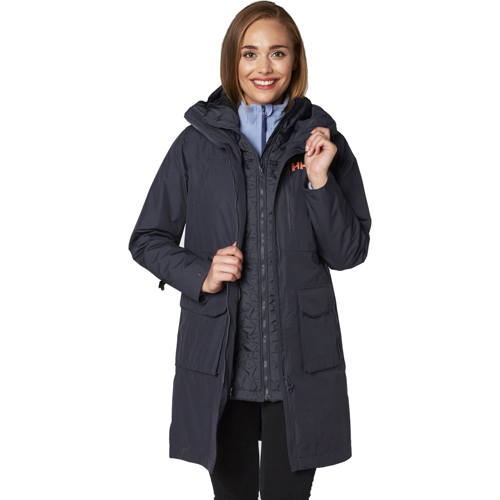 Helly Hansen Womens/ladies Rigging Waterproof Breathable Parka Jacket Xs - Chest 32-34 (82-86cm)