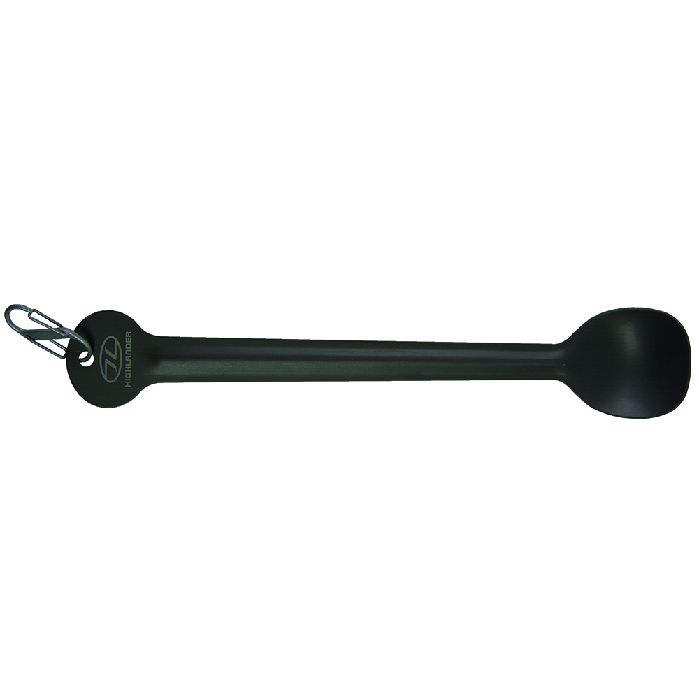 Highlander Long Handled Camping Spoon One Size